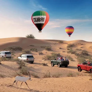 Soar the Skies with a Hot Air Balloon Ride in Dubai