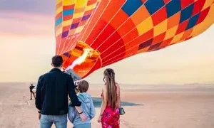 Hot Air Ballon Flight in Dubai