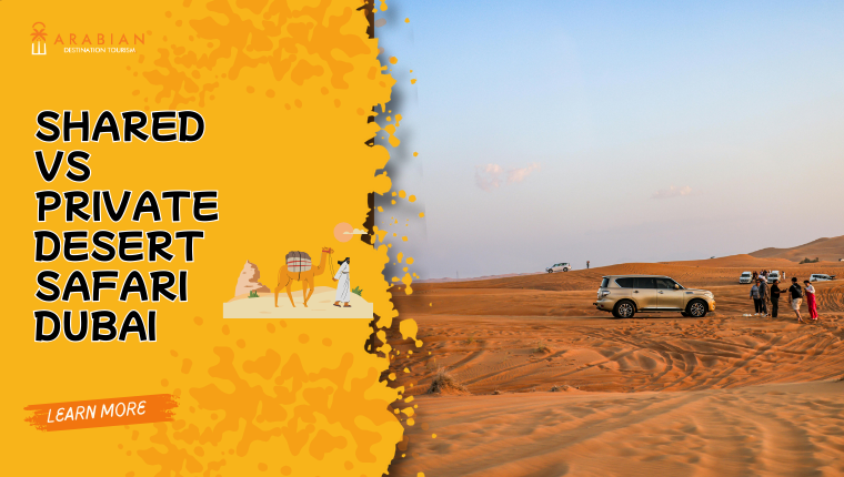shared vs private desert safari dubai