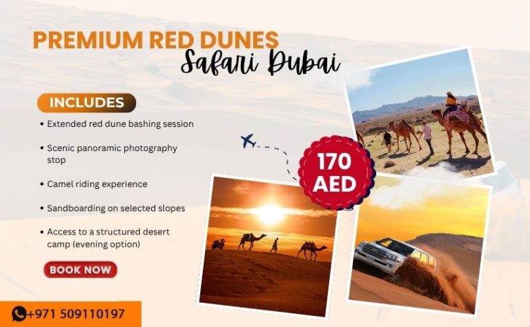 Premium Red Dunes Safari Dubai