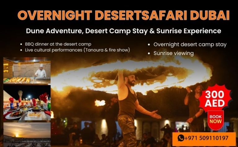 Overnight Desert Safari Dubai